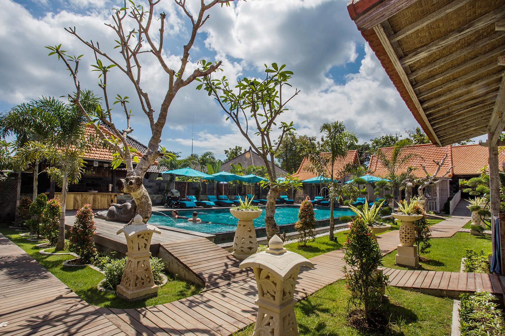 The Palm Grove Villas Нуса-Лембонган Экстерьер фото